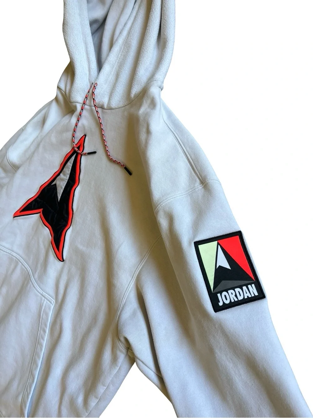 JORDAN Nike Winter Utility Fleece Pullover Hoodie XXL Tall Embroidered Jumpman